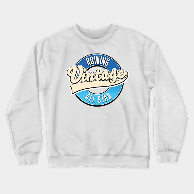 Rowing Vintage All Star logo Crewneck Sweatshirt by nickemporium1
